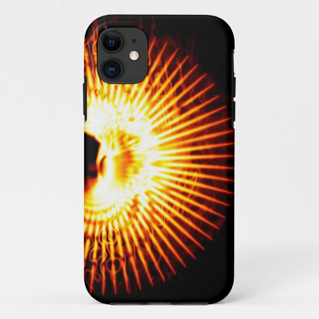 Funda De Case-Mate Para iPhone Fuego (Reverso)