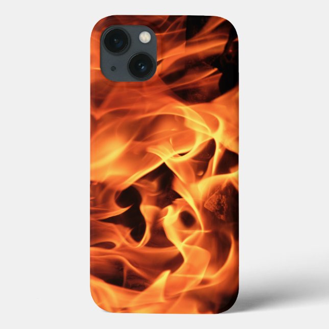 Funda De Case-Mate Para iPhone Fuego (Reverso)
