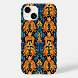 Funda Para iPhone 14 De Case-Mate Fuego barroco y hielo