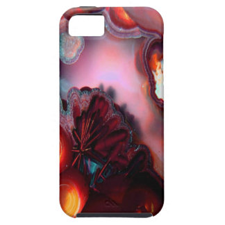 Funda Para iPhone SE/5/5s Fuego dentro del arte del cristal de la ágata