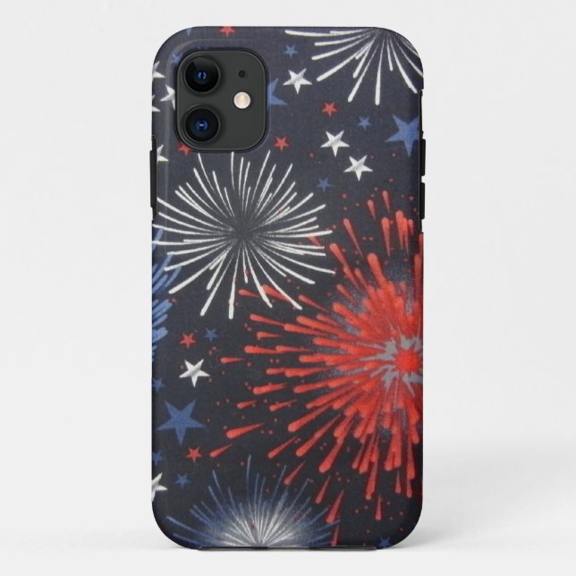 Funda De Case-Mate Para iPhone Fuegos artificiales (Reverso)