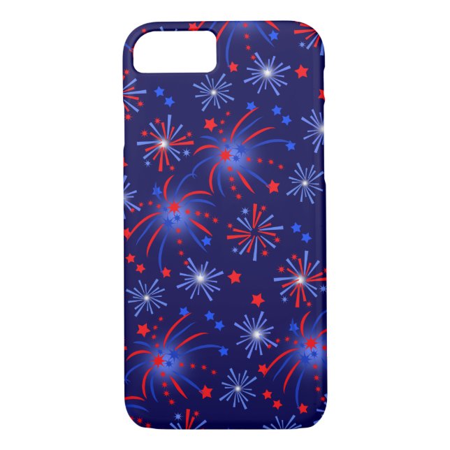 Funda De Case-Mate Para iPhone Fuegos artificiales (Reverso)