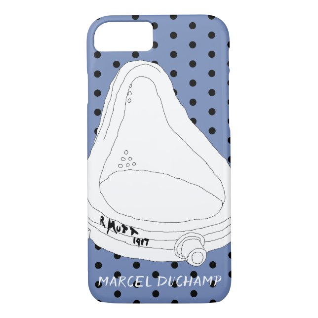 Funda De Case-Mate Para iPhone Fuente de R.Mutt 1917 de Marcel Duchamp (Reverso)