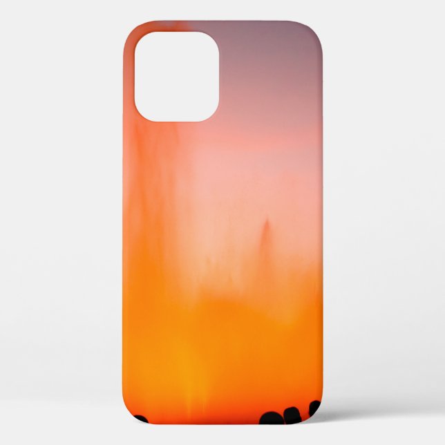 Funda De Case-Mate Para iPhone Fuente Mágica de Montjuic, Barcelona, España. Nigh (Reverso )