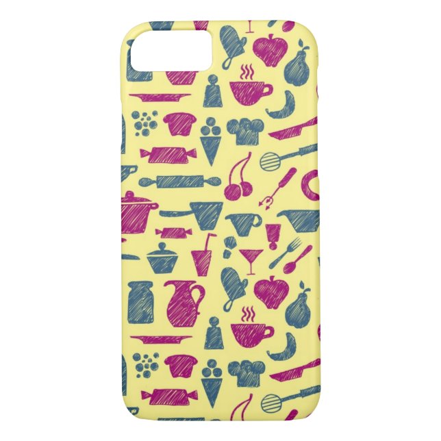 Funda De Case-Mate Para iPhone Fuentes de la cocina (Reverso)