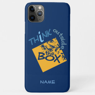Funda Para iPhone 11 Pro Max Fuera de la caja cajas telefónicas de nombre perso