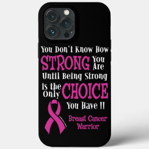Funda Para iPhone 13 Pro Max Fuerte/Elección... Cáncer de Mama