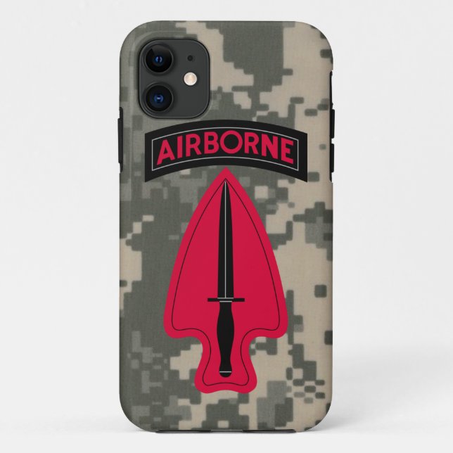 Funda De Case-Mate Para iPhone Fuerza de delta - COMANDO de OPERACIONES (Reverso)