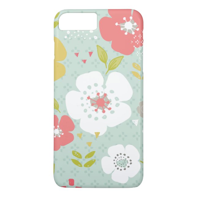 Funda De Case-Mate Para iPhone Fun Floral Fantasía (Reverso)