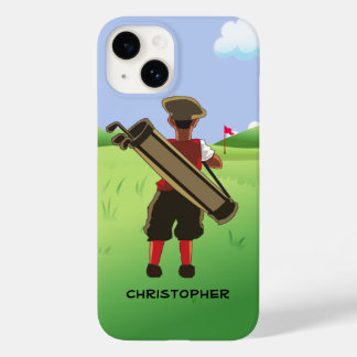Funda Para iPhone 14 De Case-Mate Fun golf personalizado en campo de golf