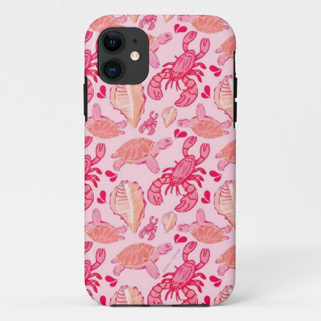 Funda De Case-Mate Para iPhone Fun Tropical Pink (Reverso)