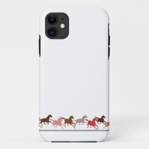 Funda Para iPhone 11 Funcionamiento de los caballos salvajes