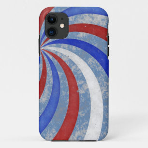 11 Funda abstracta Grunge America para iPhone