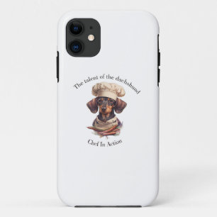 Funda Adorable Dachshund Chef para iPhone 11