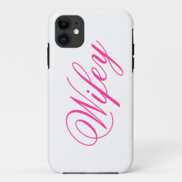 Funda Para iPhone 11 Funda Adorable Wifey iPhone 5