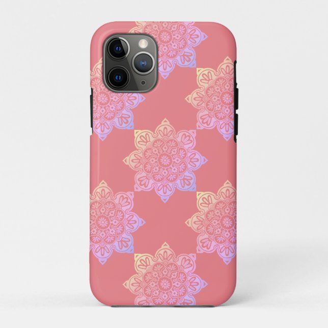 Funda De Case-Mate Para iPhone Funda Apple iPhone 11Pro con medallones Boho (Reverso)