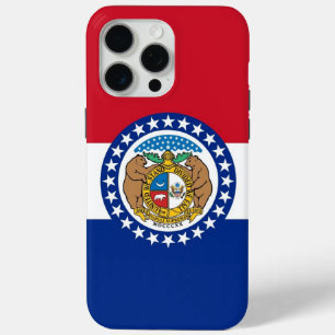 Funda Para iPhone 15 Pro Max Funda Apple iPhone 15 Pro Max, bandera de Misuri