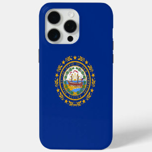 Funda Para iPhone 15 Pro Max Funda Apple iPhone 15 Pro Max, bandera de New Hamp