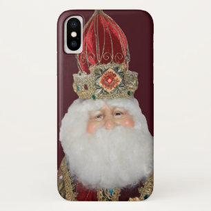 Funda Para iPhone X Funda Apple iPhone X con imagen de St. Nick
