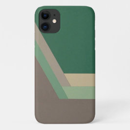 FUNDA ART DECO para iPhone 11 (menta/gris)