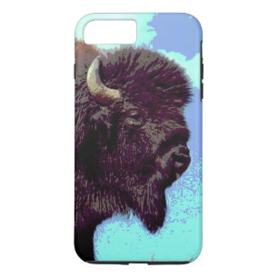 Funda Para iPhone 8 Plus/7 Plus Funda Bison Pop Art Tough iPhone 7 Plus