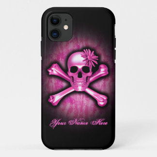 Funda Blue Chrome Skull y Crossbone iPhone 5