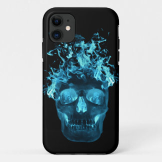 Funda Blue Flame Skull iPhone 5G