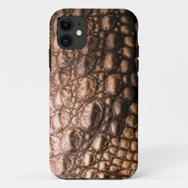 Funda De Case-Mate Para iPhone Funda Caiman Crocodile Skin Reptile iPhone 5 (Reverso)
