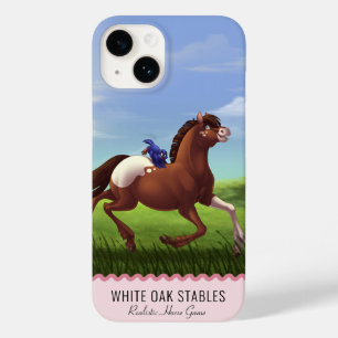 Funda Para iPhone 14 De Case-Mate Funda Case-Mate para caballo Appaloosa al galope