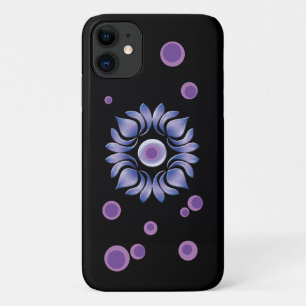 11 Funda Case-Mate para iPhone Blue lotus