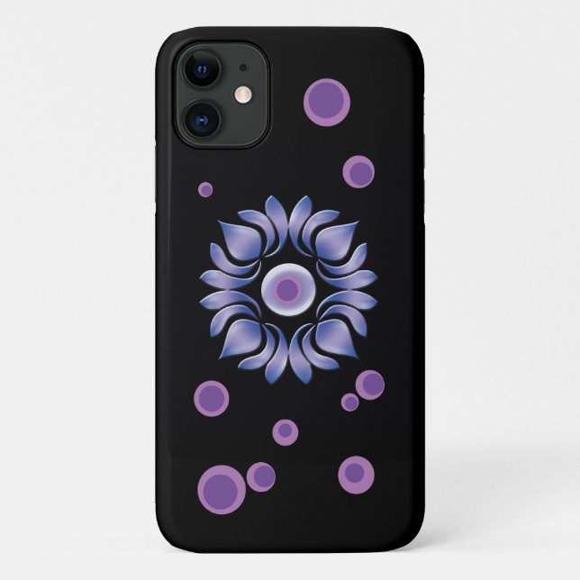 Funda De Case-Mate Para iPhone Funda Case-Mate para iPhone Blue lotus (Reverso)