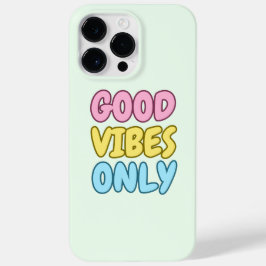 Funda Para iPhone 14 Pro Max De Case-Mate Funda Case-Mate para iPhone con buenas vibras