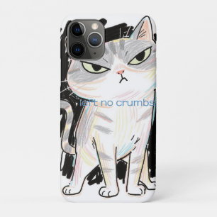 Funda Para iPhone 11 Pro funda Cat iPhone 11 Pro "Left No Crumbs"