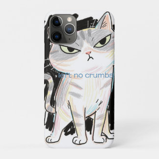 Funda Para iPhone 11 Pro funda Cat iPhone 11 Pro "Left No Crumbs"