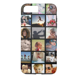 Funda Para iPhone 8 Plus/7 Plus Funda Collage de fotos iPhone 7 Plus (-Mate)
