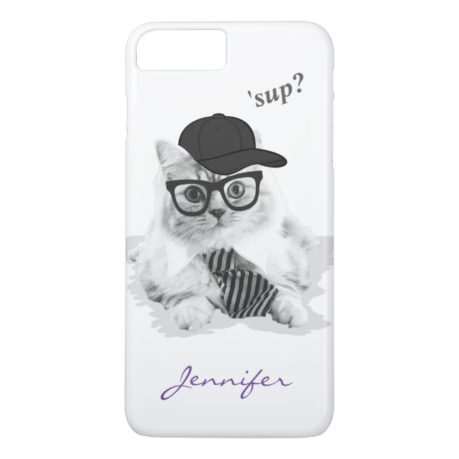 Funda De Case-Mate Para iPhone Funda Cool Cat Case-Mate para iPhone 7 (Reverso)