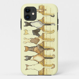Funda Para iPhone 11 Funda Cute cats lineup iphone 5