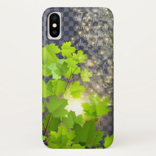 Funda Para iPhone X Funda de Año Nuevo-Mate Apenas hay Funda de iPhone