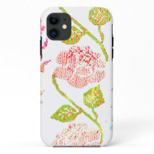funda de apple iphone 11 diseño de flores estilo 