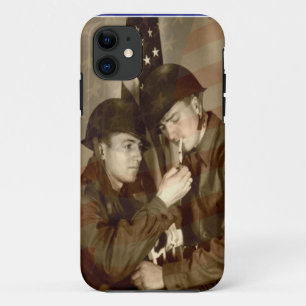 Funda Para iPhone 11 Funda de Apple iPhone 11 Vintage Military Photo