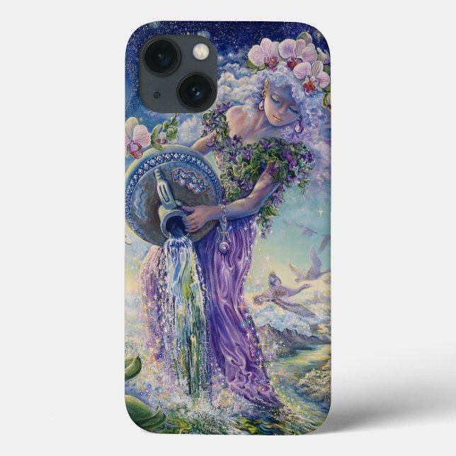 Funda De Case-Mate Para iPhone Funda de Aquarius iPhone 13 (Reverso)