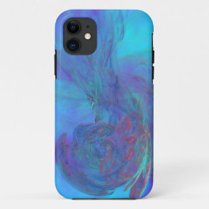 Funda Para iPhone 11 Funda de arte abstracto angélico iPhone 5