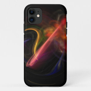 Funda de arte abstracto de Smoke and Flames para i