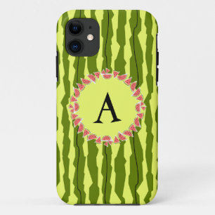 Funda de banda de sandía 'Monograma' para iPhone 5