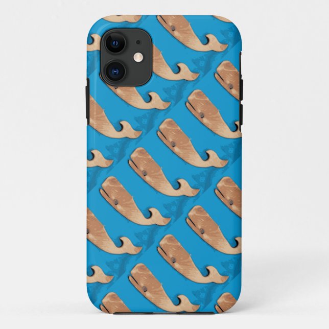 Funda De Case-Mate Para iPhone funda de cacerolas de ballena para natación ascend (Reverso)