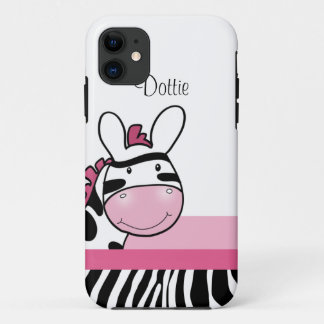 11 Funda de casemato para iPhone de impresión de cebr