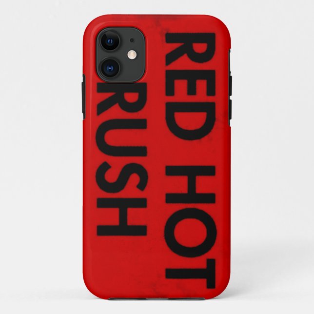 Funda De Case-Mate Para iPhone Funda de casemato Red Hot Rush iPhone 5 (Reverso)