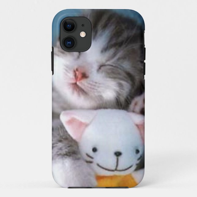 Funda De Case-Mate Para iPhone funda de cobertura de iphone de gatos (Reverso)