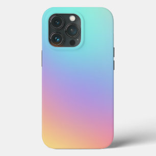 Funda Para iPhone 13 Pro Funda de degradado Pastel Mate iPhone 13 Funda