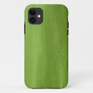 Funda de Diseño de Madera Verde iPhone 5